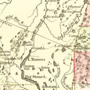Vintage Map of Minnesota 1855