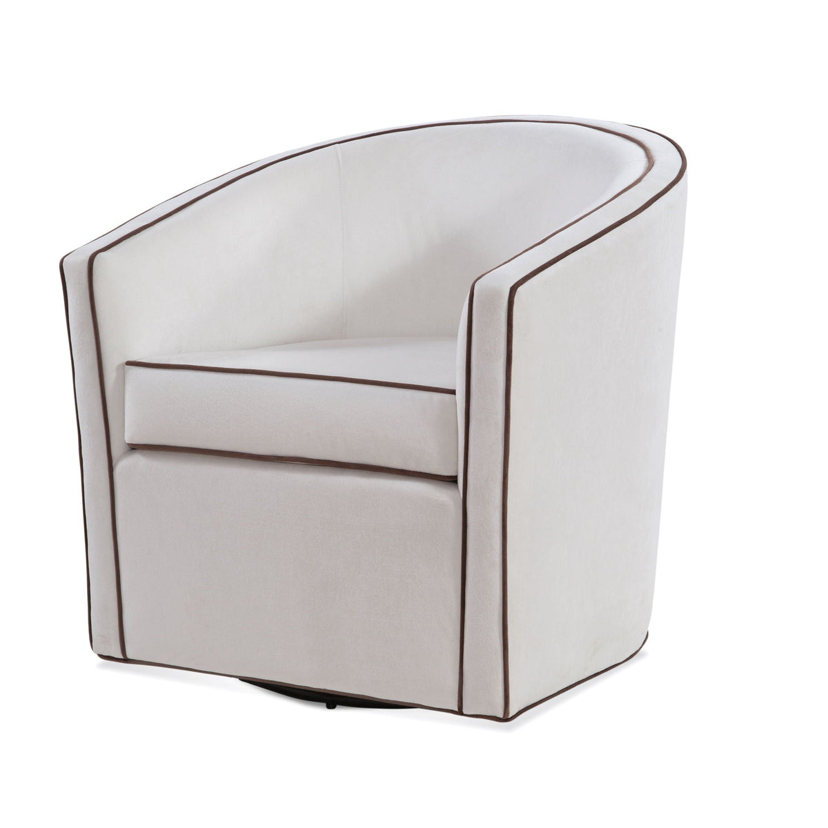 Kendall - Swivel Chair With Barrel Back Design, photo 3 of 18