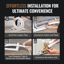 25FT Mini Split Line Set, 3/8" & 5/8" O.D by HouseOfZazla