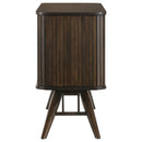 Wes - 2 Door Sideboard Buffet Storage Cabinet - Walnut by HouseOfZazla