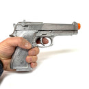 Foam Rubber Beretta 9mm Semi Automatic Style Inert Handgun Prop