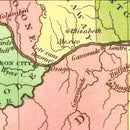 Vintage Map of Missouri 1824