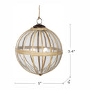D5" X-Mas Hanging Ornament, Set of 2
