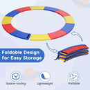 8-16 FT Trampoline Pad Replacement Safety Pad with Fixing Straps (Multicolor) by LJGDeals