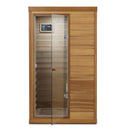 Hemlock Mini 1 Person Far Infrared Door Indoor Sauna Room by HouseOfZazla