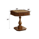 Bishop Reversible Chess Checker Game Table with Game Tray by HouseOfZazla