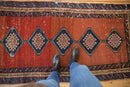 3.5x6.5 Antique Bakshaish Rug