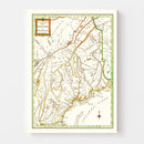 Vintage Map of New Hampshire 1781