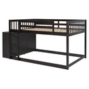 Bunk Bed With 4 Drawers And 3 Shelves