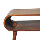 Solid Wood Open Coffee Table by HouseOfZazla