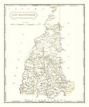Vintage Map of New Hampshire 1804