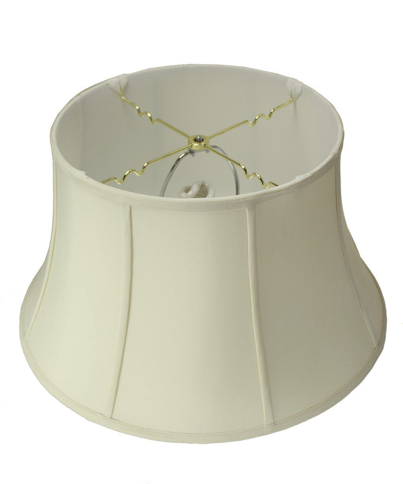 19"W x 11"H Egg Shell Floor Shantung Lampshade