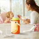 Portable Baby Milk Warmer 5 Temperature Adjustable Handhold Bottle Warmer with Fast Charge Adapter for Outdoor Car Travel