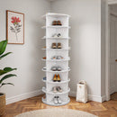 Rotating Shoe Rack Tower, 8-Tier 360° Spinning Organizer