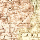 Vintage Map of New Hampshire 1858