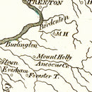 Vintage Map of New Jersey 1814