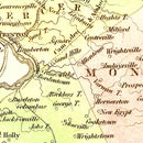 Vintage Map of New Jersey 1838