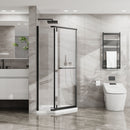 Durable Hardware Neo Angle Frameless Shower Door With Acrylic Base Combo by HouseOfZazla