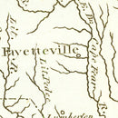 Vintage Map of North Carolina 1795