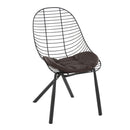 Wired - Contemporary Chair (Set of 2) - Black / Espresso by HouseOfZazla