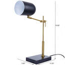 Lumora - Table Lamp - Black by HouseOfZazla