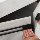 24 Inch Bathroom Vanity, Freestanding Bathroom Vanity or Floating is Optional Conversion-00324CG-1-G-BL9060B(KD-Packing)