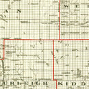 Vintage Map of North Dakota 1902