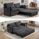 Pull Out Sofa Bed, Convertible Sleeper Sofa Couch, Side Storage, And USB / C - Type Charging Ports Chair by Unique Piece Furniture