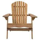 Folding Adirondack Chair Wooden Accent Furniture Lounge Chair by HouseOfZazla