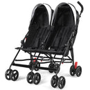 Foldable Twin Baby Double Stroller Ultralight Umbrella Kids Stroller by LJGDeals