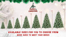 8 Ft The Full-Bodied Pre-Decorated Pinecone Christmas Tree
