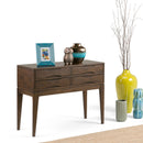 Harper - Hallway Console Table - Walnut Brown by HouseOfZazla