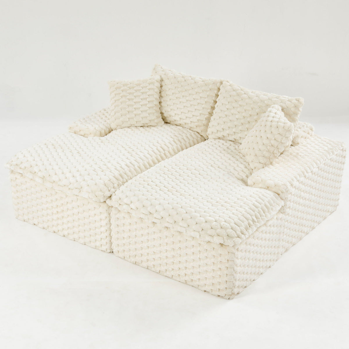 Double Chaise Lounge With Full Compressed Sponge, photo 24 of 40