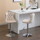 Swivel Adjustable Height Barstools Set of 2 by HouseOfZazla
