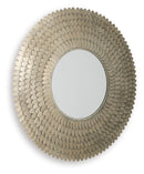 Wrightmund - Accent Mirror - Champagne Finish by Unique Piece Furniture