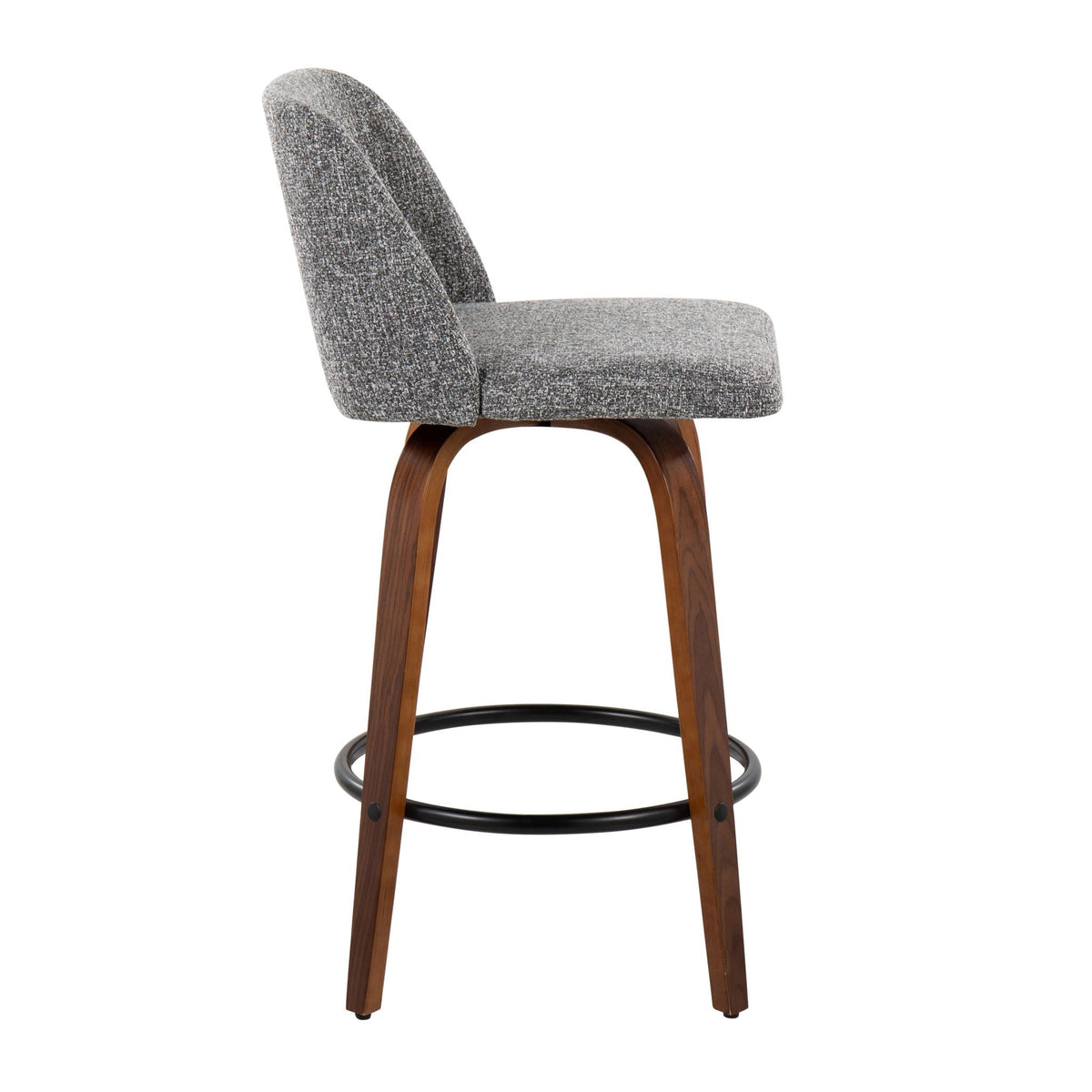 Toriano - Mid Century Modern, Counter Stool (Set of 2), photo 15 of 30