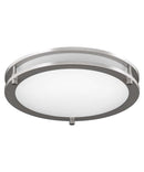 Brilli 13"W 1-Light LED "Get in Sync" Day-to-Night Circadian Flush Mount Light Fixture