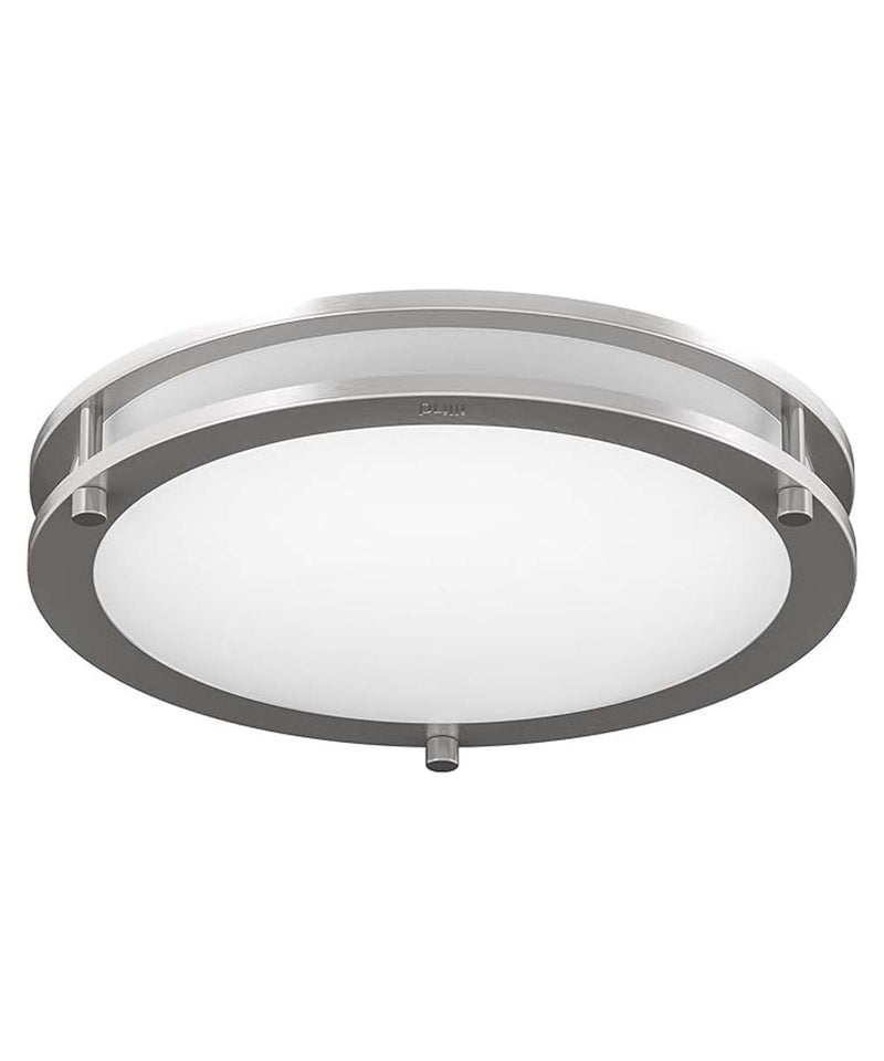 Brilli 13"W 1-Light LED "Get in Sync" Day-to-Night Circadian Flush Mount Light Fixture