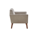 Modern Lounge Chair With Button Tufting