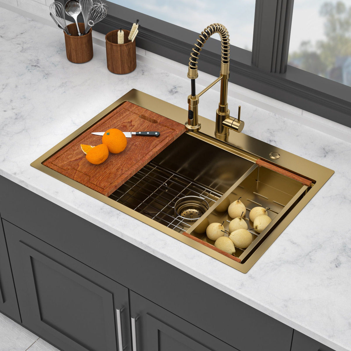 Drop In Kitchen Sink Stainless Steel 16 Gauge, photo 24 of 38