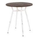 Clara - Industrial Round Dinette Table by HouseOfZazla