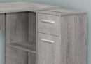 Computer Desk, Home Office, Corner, Storage Drawers, L Shape, Contemporary & Modern by HouseOfZazla