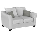 Alcazar - Arm Loveseat 2 Seater - Sand