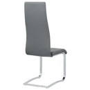 High Back Side Chairs Dining Chairs With Padded Upholstery (Set of 4) by HouseOfZazla