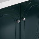 Modern Freestanding Bathroom Vanity With Soft Close Cabinet Doors by HouseOfZazla