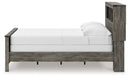Frandern - Bookcase Panel Bed