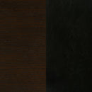 Dalila Leatherette Upholstered Wood Dining Bench Cappuccino