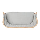 French Country Chesterfield Style Tufted Loveseat
