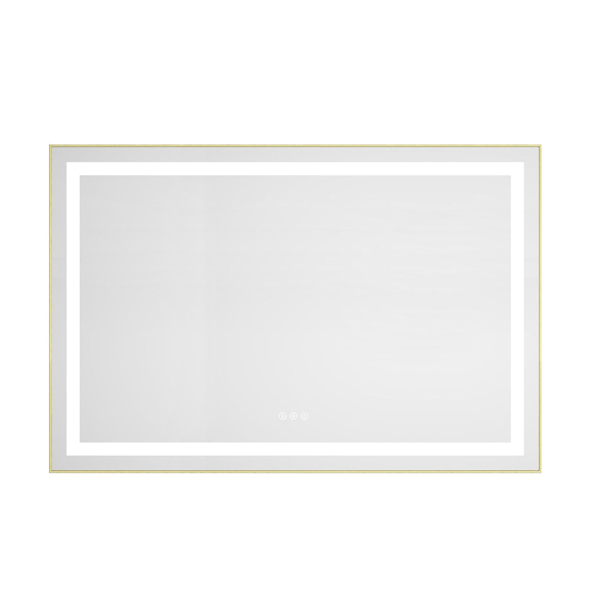 48" x 32" LED Bathroom Mirror with Front and Backlight, photo 3 of 10