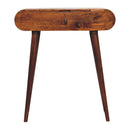 Mini Round Fold Vanity - Chestnut by Unique Piece Furniture